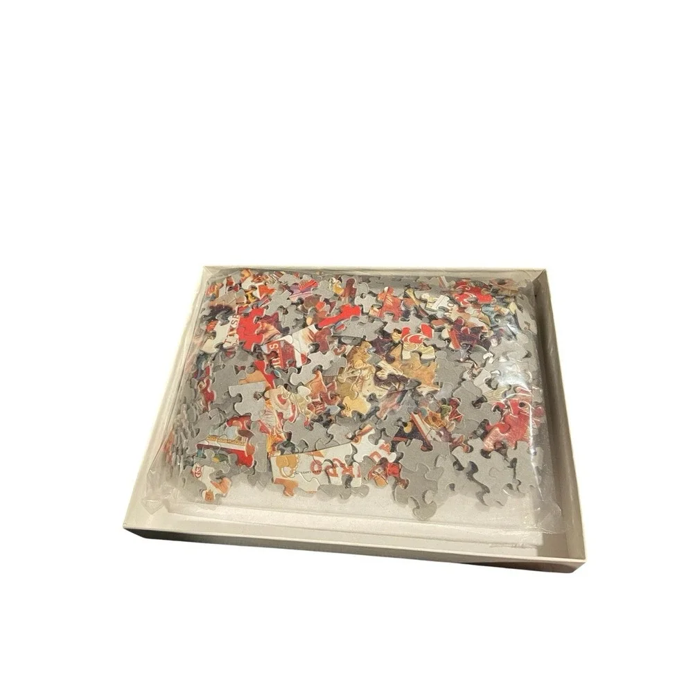 Vintage Cigar Labels SPRINGBOK 500‎ Piece Jigsaw Puzzle Complete 18x23